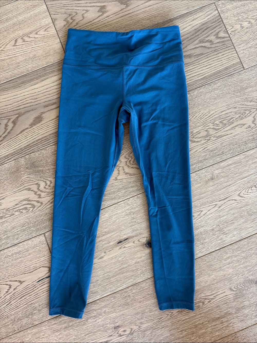 Athleta Tea Dye Teal Elation 7/8 High-Rise Performance Leggings